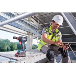 Bosch Profesyonel GDX 18V-200 C Akülü Darbeli Vidalama-Somun Sıkma (Solo) - 06019G4204
