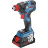 Bosch Profesyonel GDX 18V-200 C  2x5 Ah Akülü Darbeli Vidalama-Somun Sıkma - 06019G4201