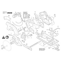 UniversalCirc 18V-53 Germe Flanşi İng Flange 1 609 203 Y07