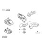 AdvancedGrind 18V-80 Germe Flanşi 2 605 703 014