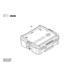 PSB 1800 Li-2 Şanziman Kasasi 2 609 006 214