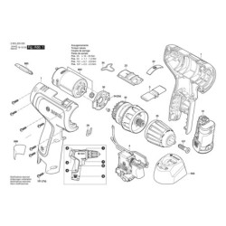 EasyDrill 1200 Anahtarsız Uç Tak. Mandr. 1 600 A01 03S