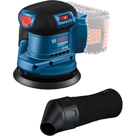 Bosch GEX 185-LI Akülü Eksantrik Zımpara SOLO (Akü ve şarj yoktur) - 06013A5020