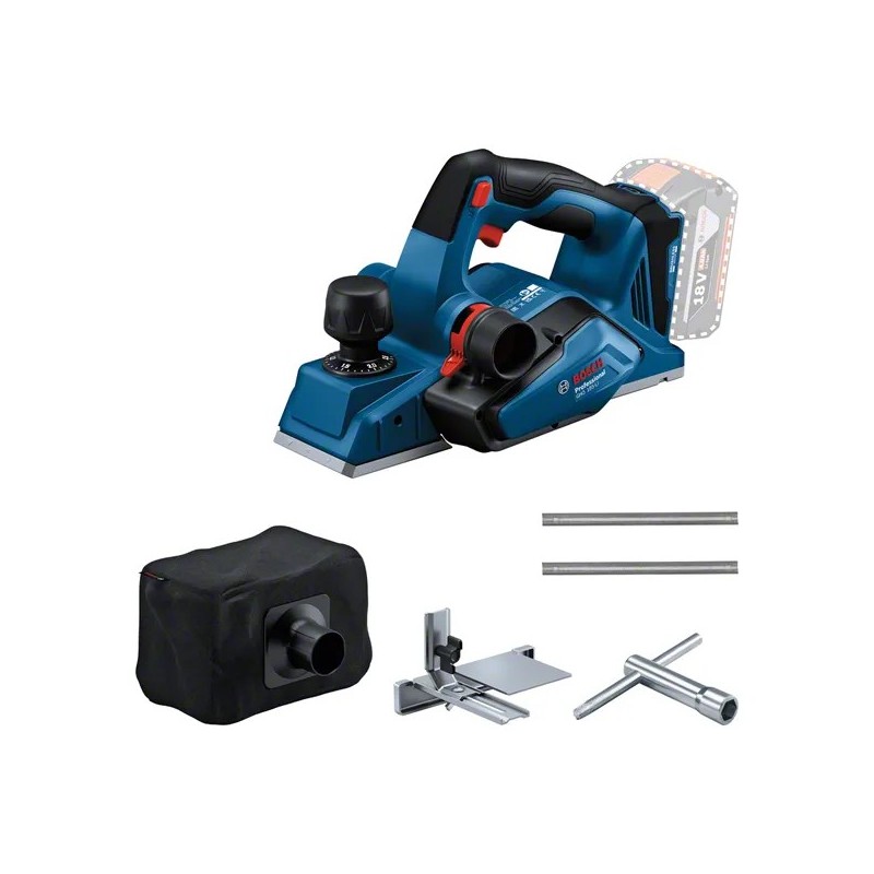 Bosch GHO 185-LI Akülü Planya SOLO (Akü ve Şarj Yoktur) - 06015B5021