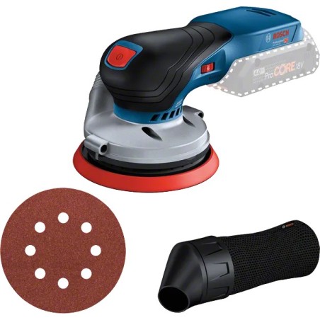 Bosch GEX 18V-125 Akülü Eksantrik Zımpara SOLO (Akü ve Şarj Yoktur) - 0601372201