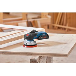 Bosch GEX 18V-125 Akülü Eksantrik Zımpara SOLO (Akü ve Şarj Yoktur) - 0601372201