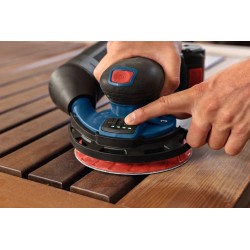 Bosch GEX 18V-150-3 Akülü Eksantrik Zımpara SOLO (Akü ve Şarj Yoktur) - 0601372904
