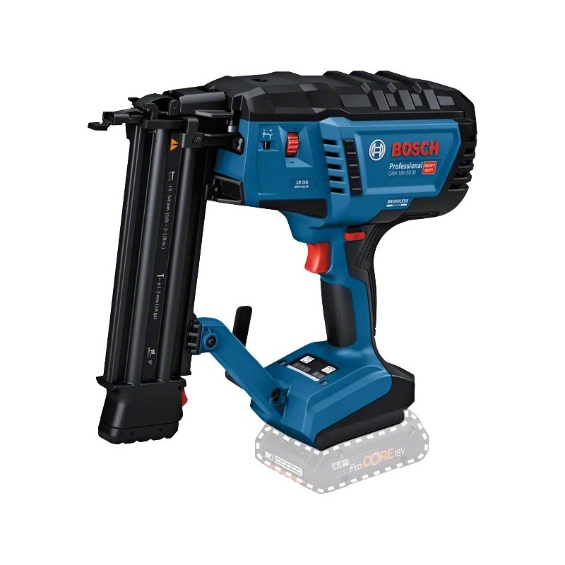 Bosch GNH 18V-50 M Akülü Ahşapta Çivi Çakma Tabancası SOLO (Akü ve Şarj Yoktur) - 0601482400