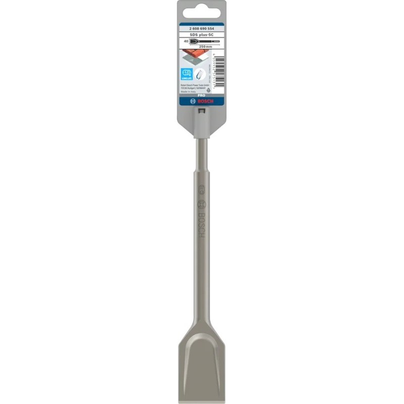 Bosch Pro SDS Plus-5C 40 x 250 mm Geniş Yassı Keski - 2608690554