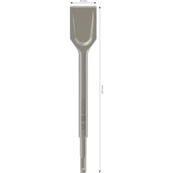 Bosch Pro SDS Plus-5C 40 x 250 mm Geniş Yassı Keski - 2608690554