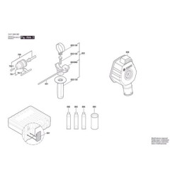 GBH 220 Kömür Fırça Seti 1 617 000 525