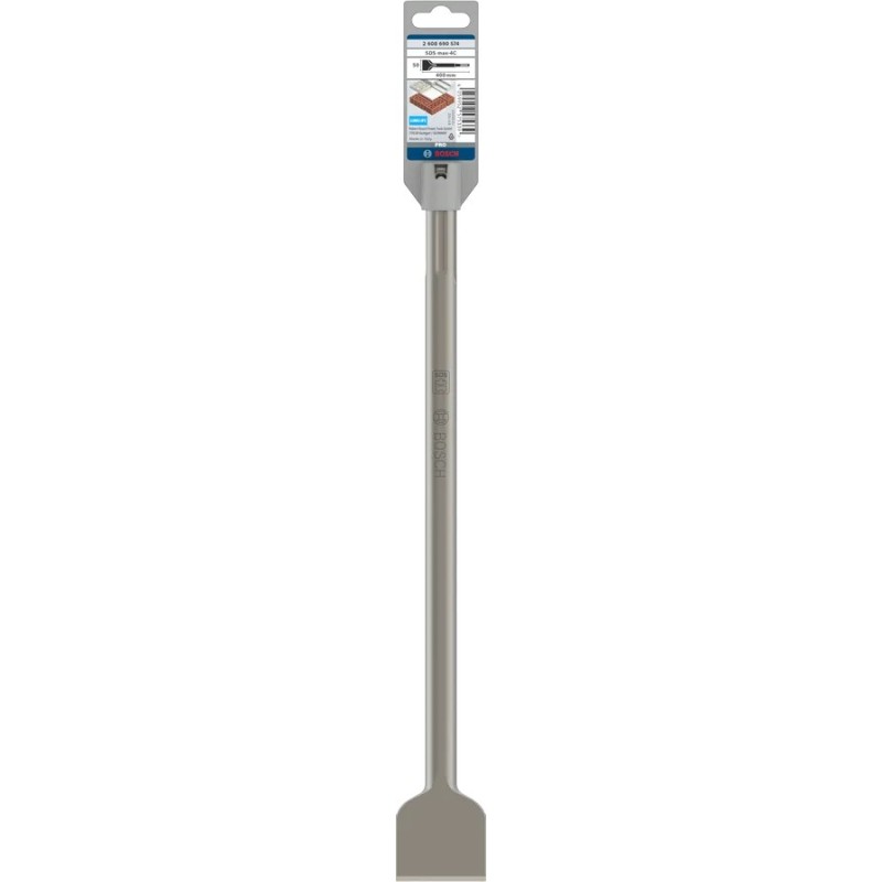 Bosch Pro SDS Max-4C 400x50 mm Kırıcı Geniş Yassı Keski - 2608690574