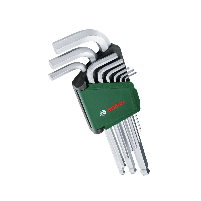 Bosch Alyan Anahtar Takımı Hex 9 Parça - 1600A02BX9