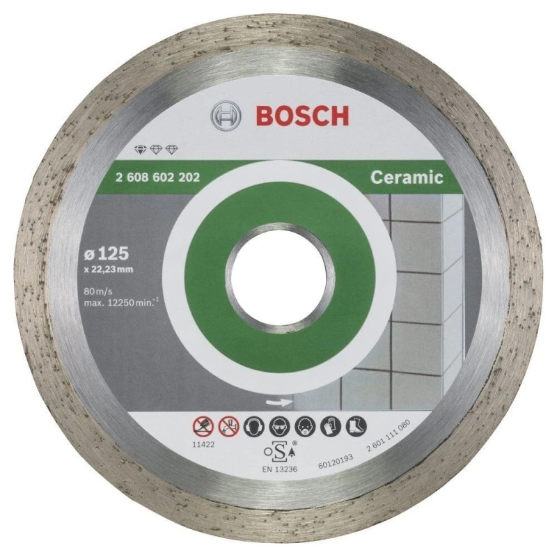 Bosch 125 mm Seramik Kesici Elmas Disk Standart - 2608602202