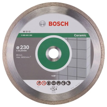 Bosch 230 mm Seramik Kesici Elmas Disk Standart - 2608602205