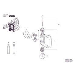 GSH 18V-5 Sıkma Parçası 1 600 A00 748