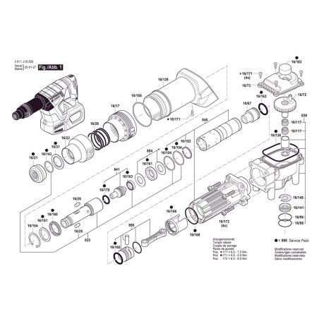 GSH 18V-5 Takım Tutacağı 1 619 P15 816