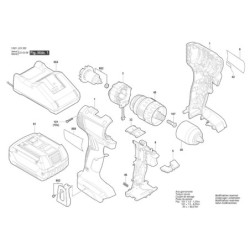 GSB 18V-45 Klip 1 600 A02 7W3