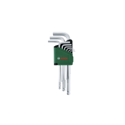 Bosch Alyan Anahtar Takımı Hex 9 Parça - 1600A02BX9