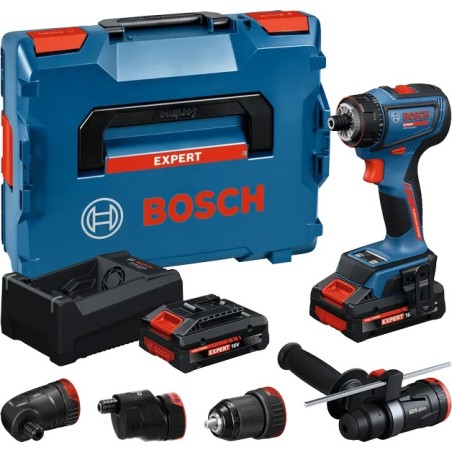 BOSCH EXPERT EXSR18V-90FC 2x4 Ah Akülü FlexiClick Vidalama Seti - 06019R2001