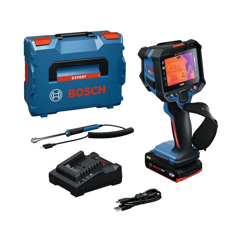 Bosch Expert EXTC18V-650-17C Termal Kamera 1x2 Ah akü +Şarj Aleti - 0601083800