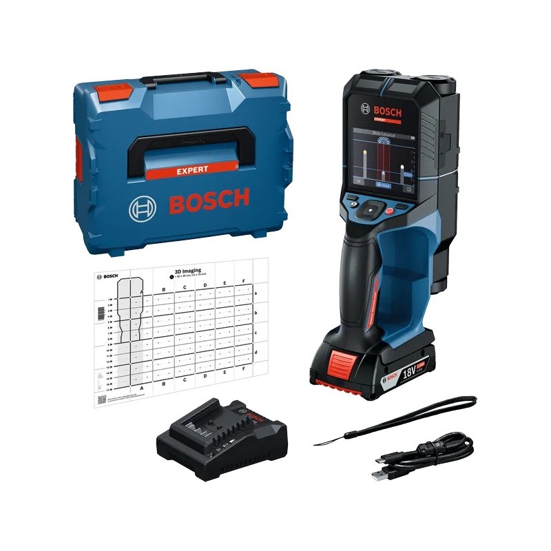 Bosch Expert D-Tect18v-17C Duvar Tarama Cihazı Yapay Zeka Destekli - 0601081605