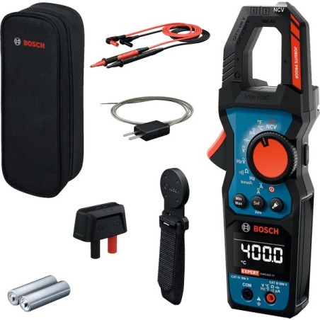 BOSCH EXPERT EXMC600-17 Pens Ampermetre 600A AC/DC True RMS - 0601077500