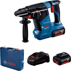 Bosch Akülü Kırıcı Delici Makine GBH 187-LI (2 x 5,0 Ah Akü) - 0611923021