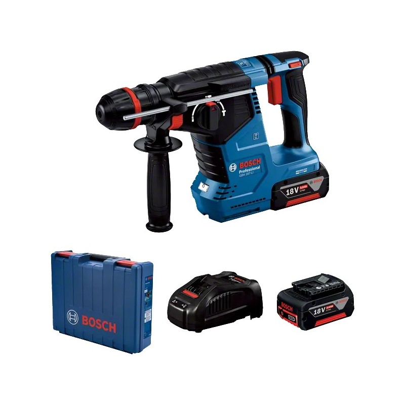 Bosch GBH 187-LI 2x5 AH ONE Chuck Akülü Kırıcı Delici - 0611923121