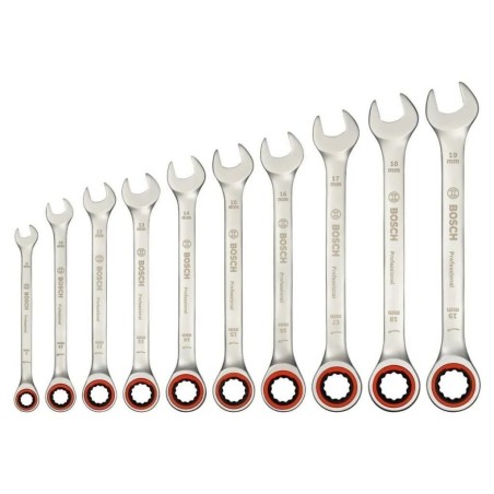 Bosch Profesyonel Anahtar Takımı 10 Parça - 1600A02AU0