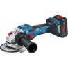 Bosch GWS 18V-15 SC 2x8 Ah Akülü Taşlama Makinesi - 06019H6101