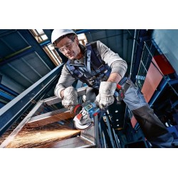 Bosch GWX 18V-15 SC X-Lock 125 mm Akülü Taşlama (Akü ve Şarj Yoktur) - 06019H6500