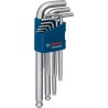 Bosch Profesyonel Alyan Anahtar Takımı Hex 9 Parça (1,5-10 Mm) - 1600A01TH5