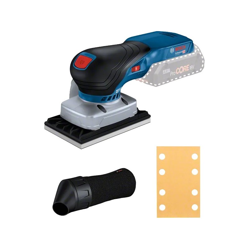 Bosch GSS 18V-13 Akülü Titreşimli Zımpara Makinesi (Akü ve Şarj Yoktur) - 06019L0100