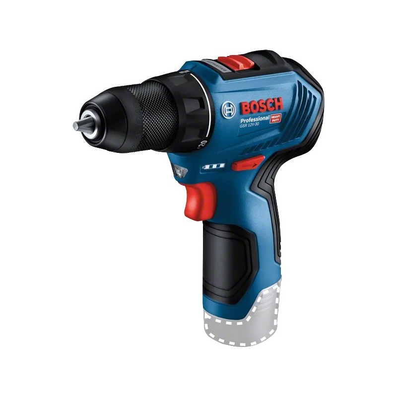 Bosch GSR 12V-30 (Akü ve Şarj Yoktur)  Vidalama Makinesi - 06019G9002