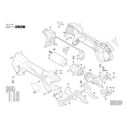 GGP 12V-25 Gövde Kapaği 1 619 P15 717