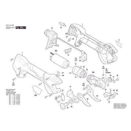 GGP 12V-25 Gövde Kapaği 1 619 P15 717