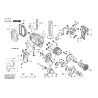 GBM 1600 RE Alin Dişlisi Drical Gear 1 619 PA7 834