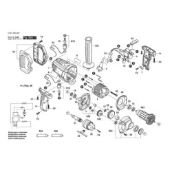 GBM 1600 RE Yatak Flanşi 1 619 PA7 855