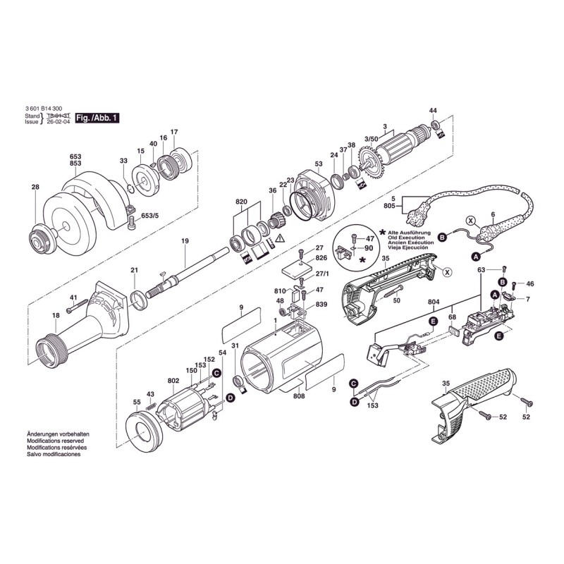 GGS 8 SH Motor Gövdesi 3 605 108 092
