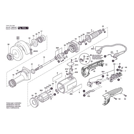 GGS 8 SH Motor Gövdesi 3 605 108 092