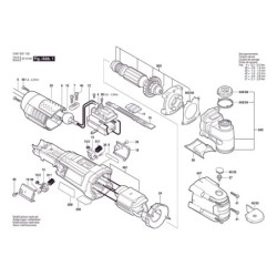 GOP 55-36 Kömür Fırça Seti 1 607 014 17X