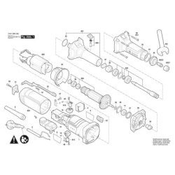 GGS 30 LS Motor Gövdesi 1 619 P20 936