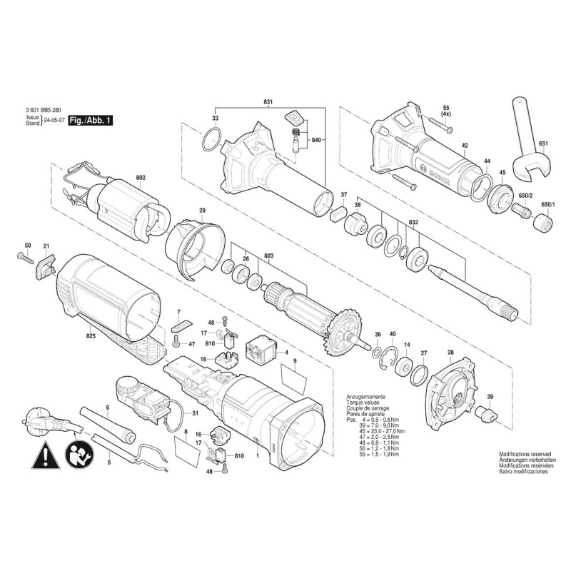 GGS 30 LPS Kömür Fırça Seti 1 619 P21 172