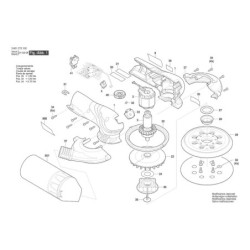 GEX 12V-125 Zımpara Tabanı 1 619 PB5 554