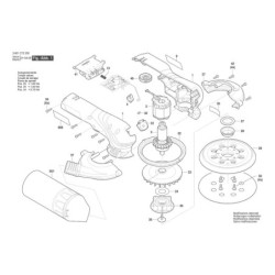 GEX 18V-125 Zımpara Tabanı 1 619 PB5 554