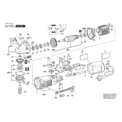 GWS 7-115 Motor Gövdesi 1 605 108 2CC