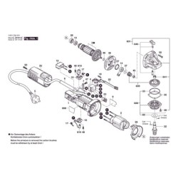 GWS 750 Motor Gövdesi Ng 1 619 P10 958