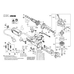 GWS 12-125 Motor Gövdesi 1 619 P20 936