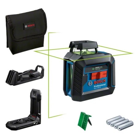 Bosch Profesyonel GLL 2-20 G +LB10+DK10 Çizgi Lazer Hizalama - 0601065000